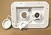 Valterra White Gravity City Water Fill Dish Check Valve RV Trailer Marine