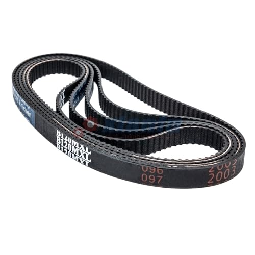 Correa B58MXL paso 2.032 mm ancho 10 mm en caucho síncrono resistente