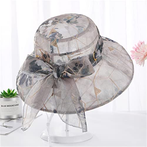 Chapeau de soleil pliable pour femme idéal pour la plage et le jardinage