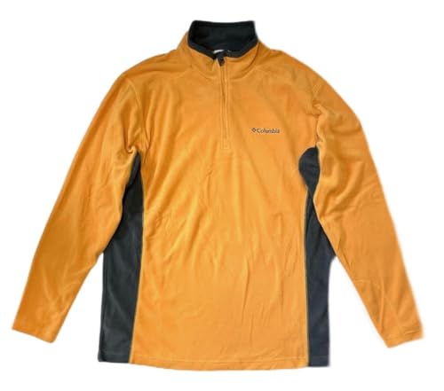 Pull homme Columbia mandarine Small pour rester au chaud sans transpirer
