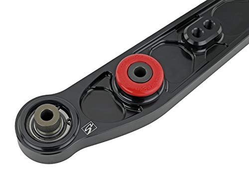Skunk2 Racing 542-05-1195 Alpha Series Black Anodized Rear Lower Control Arm 1988-1995 Honda Civic Crx / 1990-2001 Acura Integra #TOP4