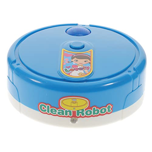 ORFOFE 1Pc Robô Varredor Fingir Vácuo Brincar Brinquedo Aspirador De Pó Brinquedos De Limpeza Mini C