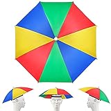 Colores brillantes: sombrero de paraguas con hermosos patrones de colores, se puede utilizar en fiestas de mascarada, usadas en la vida diaria, de moda y llamativas.