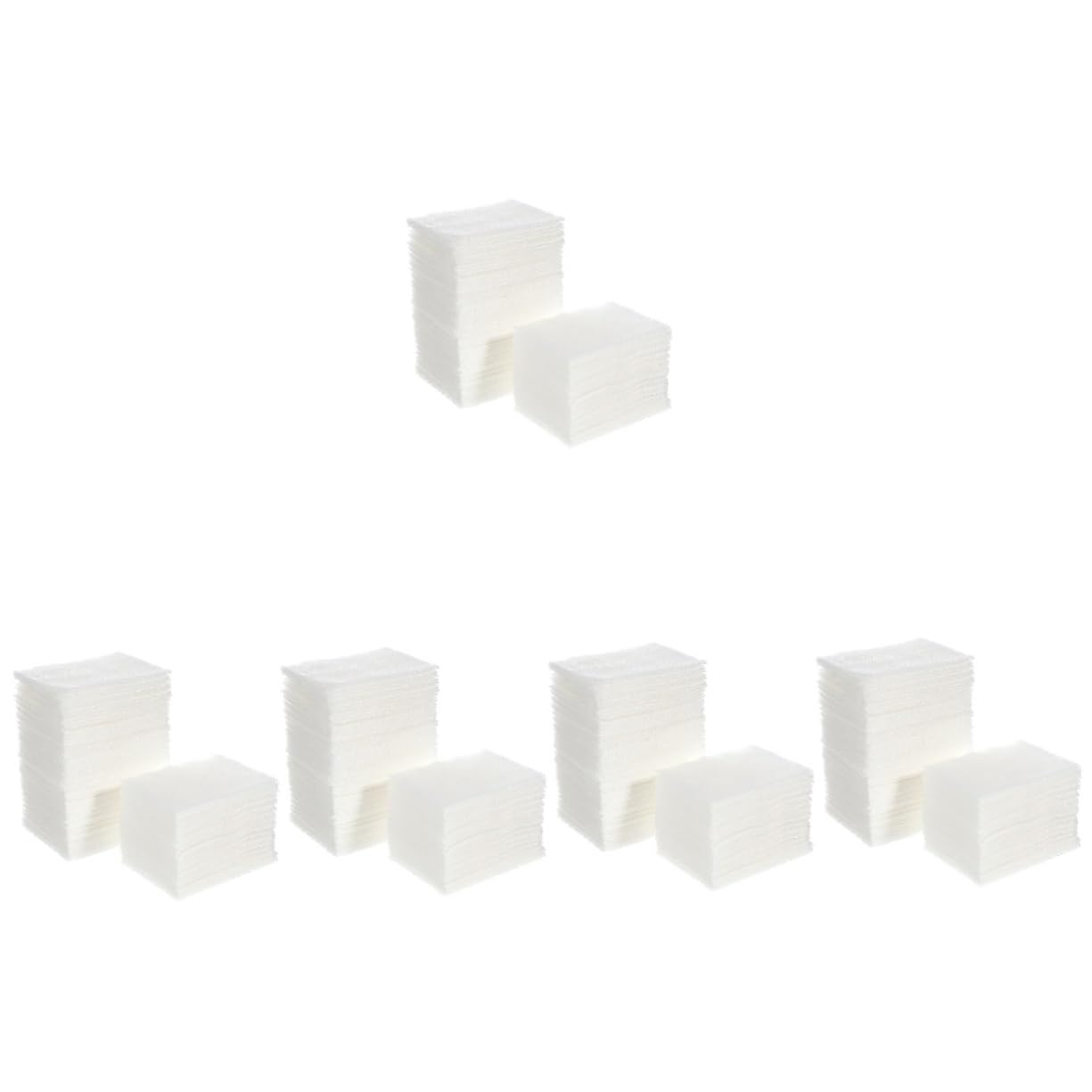 5sets Makeup Remover Cotton Pads Facial Cotton Pad Reusable for Women Face Cleansing 2packs*5