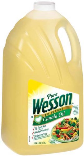 Wesson Canola Oil - 4 Pack #TOP15
