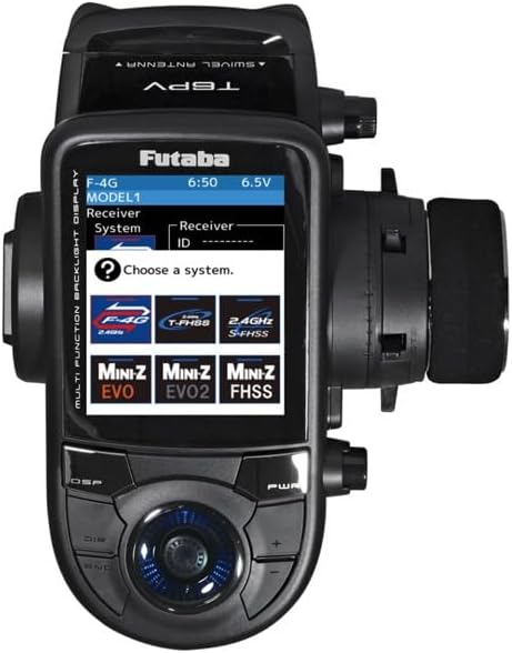 Futaba T6PV Transmitter System Selection