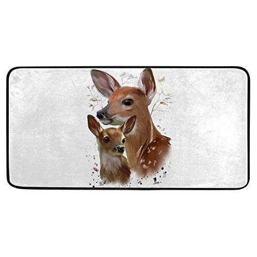 Alfombrilla antideslizante para cocina lavable a máquina, mantén tu suelo limpio e impermeable. 2