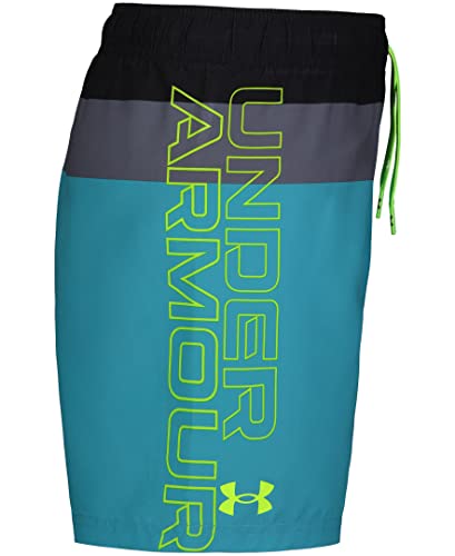 Image of Under Armour Boys' Volley Swim Trunks with UPF 50+ Sun Protection, Quick Dry Bathing Suit Shorts