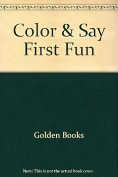 Paperback Color & Say First Fun Book