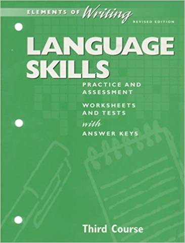 Elements of Writing Revised Edition: Language S... 0030511690 Book Cover