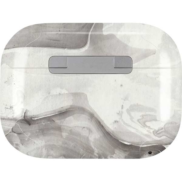 Skinit Decal Audio Skin Compatible with AirPods Pro 2nd Gen - Marbleized Grey Design