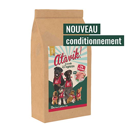 Atavik Chien - Croquettes Agneau 12kg