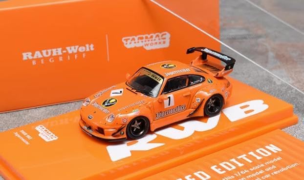 Tarmac RWB 993 ミニカー 1/64 RWB Tarmac Works 1:64 RWB 993 Rough Rhythm Fuel Fest Diecast