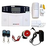  Alarma Hogar AZ017 GSM con teclado Castellano Sin Cuotas Control remoto APP Facil instalación. Soporte e instrucciones para ayuda a configuracion en castellano. Alarma para casa en propiedad