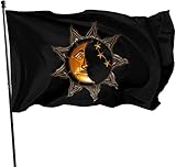 sonnemondsterne wo [Anwendbare Szenarien] Dekorative Flaggen, die hauptsächlich in Innenhöfen, Gärten, Blumentöpfen usw. verwendet werden. Geeignet für jede Terrasse oder jeden Balkon und charmante Dekorationen für jeden Garten oder Rasen.