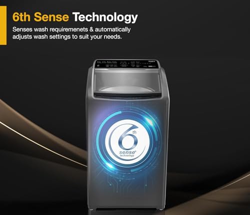 Image of Whirlpool 8 kg Magic Clean 5 Star Fully Automatic Top Load Washing Machine Grey (MAGIC CLEAN ELT 8.0 GREY 10YMW, Hard Water Wash)