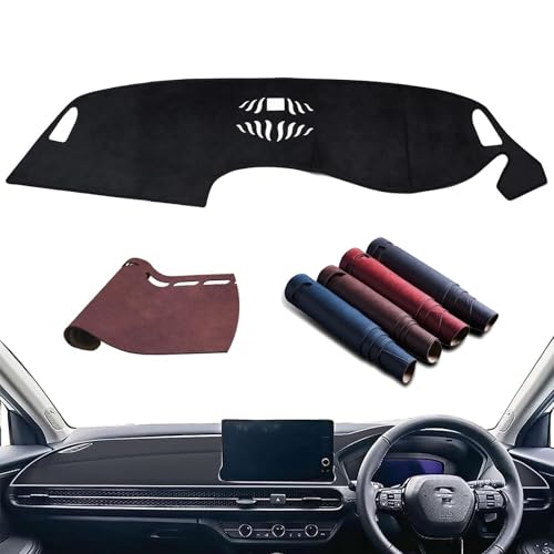 ホンダ 新型 ZR-V 【対応年式】:2023年4月-現行に適用 車種専用設計 カー ダッシュボードマット 車内 ダッシュボードカバー 日焼け防止 ダッシュボード 保護マット インテリア アクセサリー 車改造用品【レザー素材】(茶色)