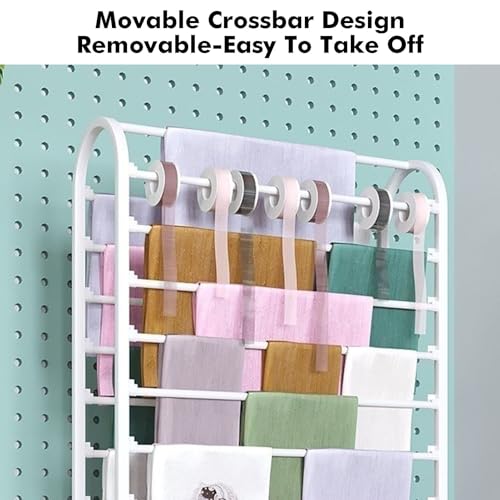 Support rouleaux de tissu réglable pour stocker vos textiles sans plis - 4