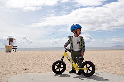 Strider - 12 Sport Kids Balance Bike, No Pedal Training Bicycle, Lightweight Frame, Flat-Free Tires, For Toddlers And Children Ages 18 Months To 5 Years Old, Yellow #TOP7