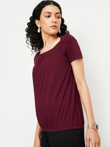 Image of Max Women's Cotton Regular Fit T-Shirt