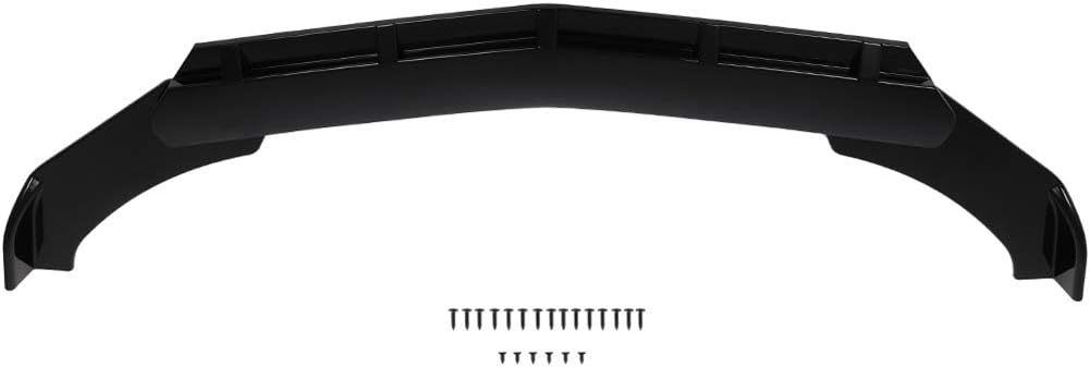 OCPTY 3PCS PP Car Front Bumper Spoiler Lip fit for Universal