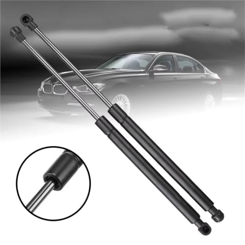 Vérin de capot pour BMW Série 3 E90 E91 E92 E93 2005-2013, lot de 2 barres de support noires - 3