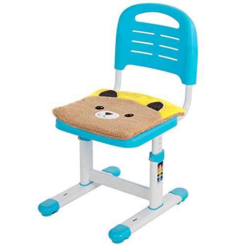 Mecor Kids Desk Height Adjustable Children Study Table And Chair Set Childs Desk W Lamp School Student Writing Desk W Pull Out Drawer Storage Pencil Case Bookstand Blue Buy Online In India At Desertcart In Productid