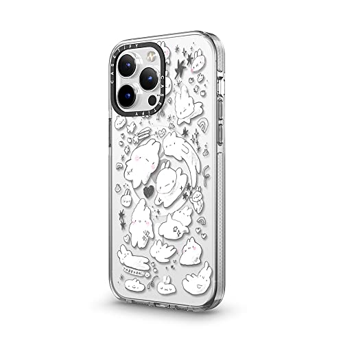 Coque iPhone 14 Pro Max CASETiFY transparente au design Just Some Buns unique - 5