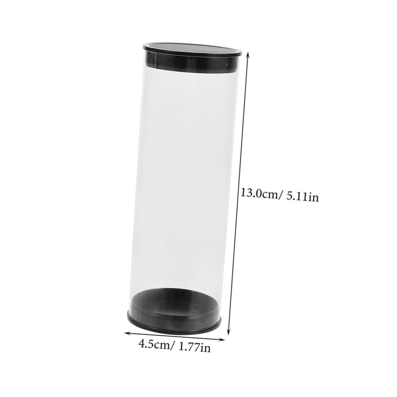 BESTonZON Contenitore Trasparente per Palline da Golf in PVC 2 Pz