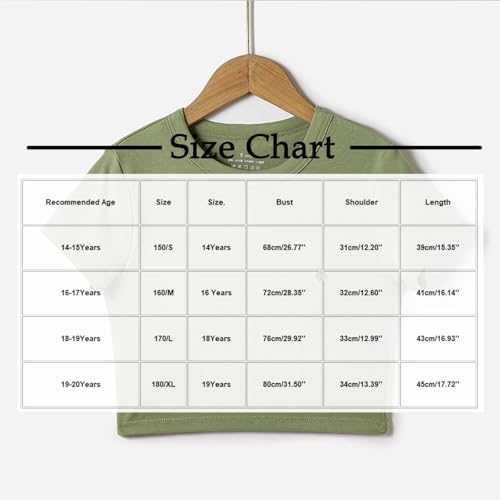 Girls Crop Tops Summer Short Sleeve Round Neck T Shirts Basic Tee for Kids 2025 Trendy Comfy Shirt2