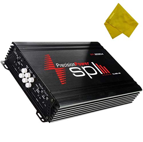 Precision Power 2000 Watt 4 Channel Amplifier - 2000W 4-Channel Class A/B Subwoofer