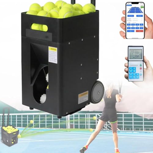 【Macchina per servire il tennis】Non c'è niente di peggio che trascinare una macchina per servire non funzionante nella discarica locale, quindi assicurati di toccare l'esterno del dispositivo stesso per vedere se il funzionamento interno è protetto per assicurarti di poterti allenare.