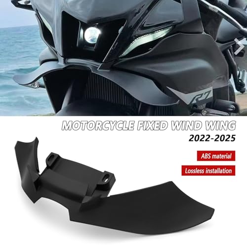 Couvercle d'aile de vent pour R7 2022-2025 look carbone