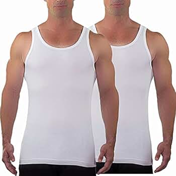 【DIESEL】 Two-pack of cotton tank tops Umtk-Waltytwopack Men's Two-pack of cotton tank tops | White | Diesel