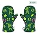 siphylline Fashion Baseball Man Dark Green warm winter mittens kids gloves winter guantes para nieve ni?a