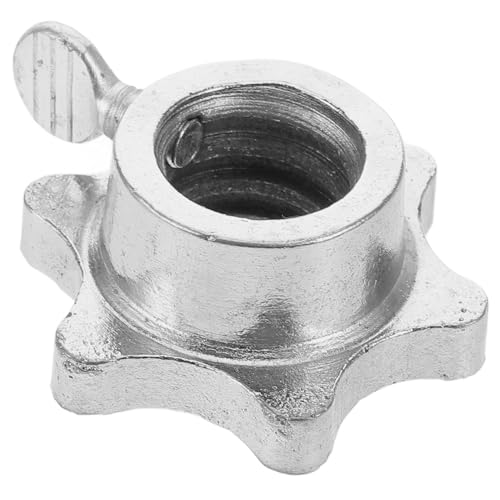 BESPORTBLE Barbell Circlip Dumbbell Nut Dumbbell Screw Nuts Barbell Lock Collars Secure and Stable Construction