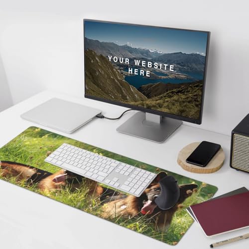 Tapis de souris Berger Allemand pour le bureau et l'ordinateur