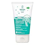  Weleda DUPLO Kids Champú y Gel 2 en 1Menta Fresca, 2x150ml