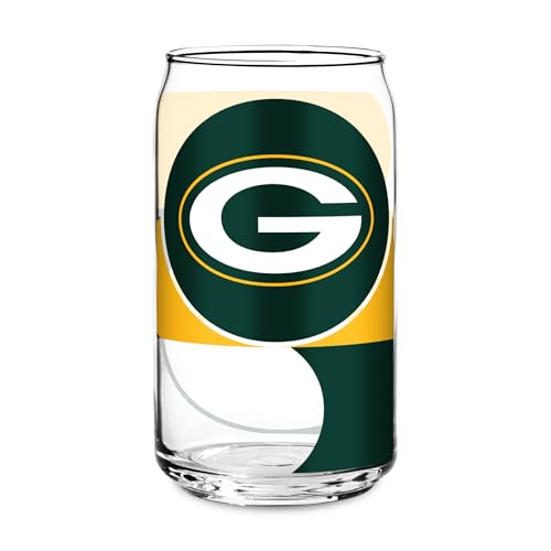 Rico Industries NFL Football Green Bay Packers Standard 16-oz Class Can Shaped