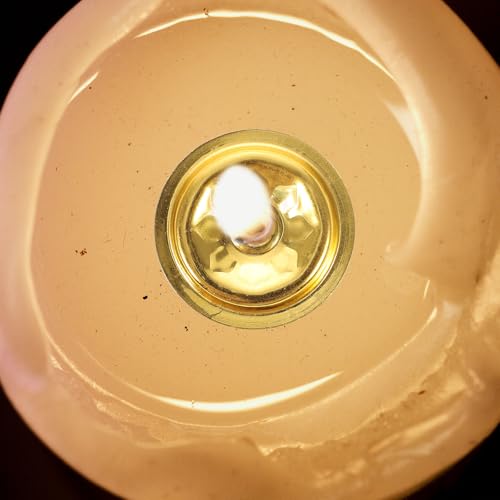 20 Soportes Flotantes para Mechas de Velas de Aluminio miniatura 6