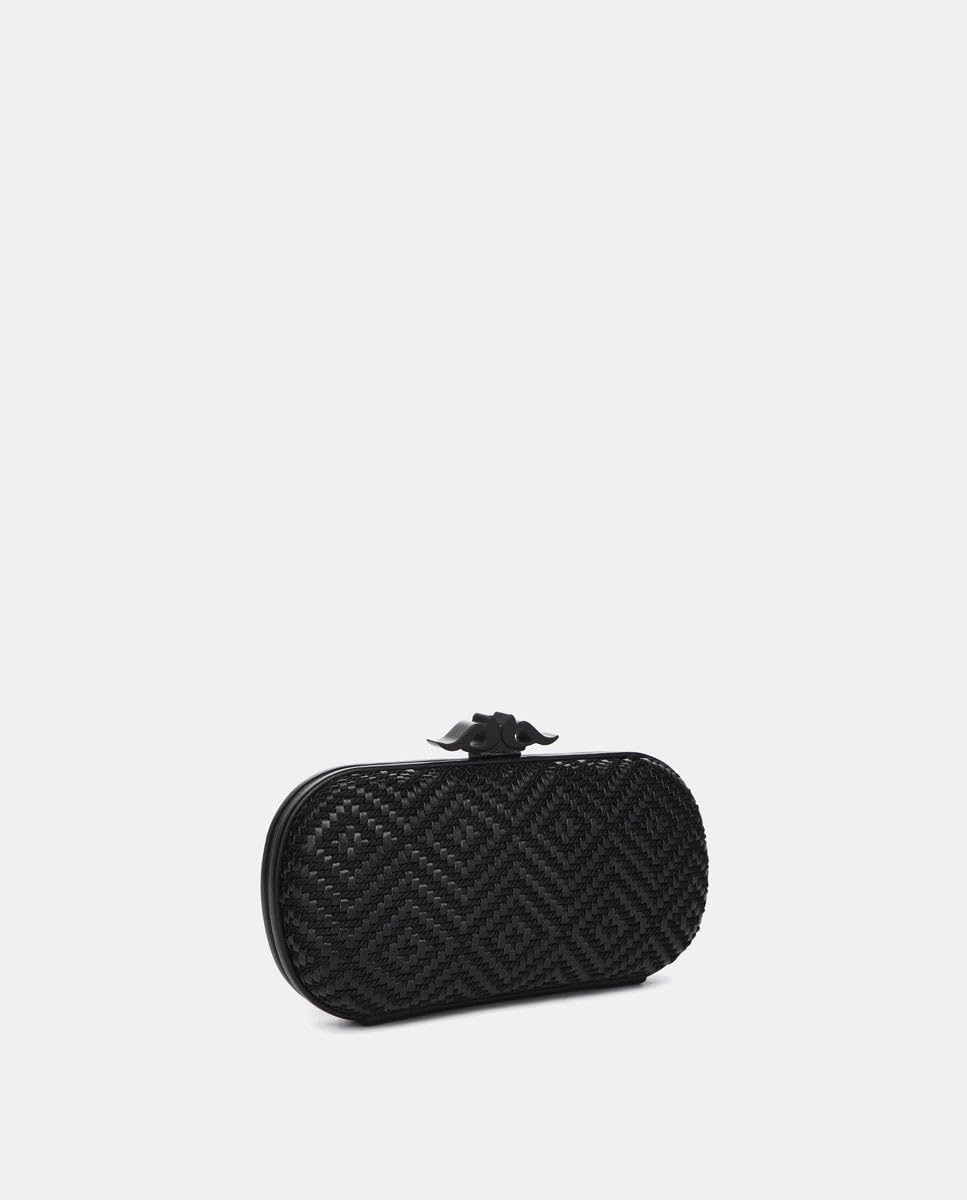 Abbacino clutch de fiesta con estampado geométrico