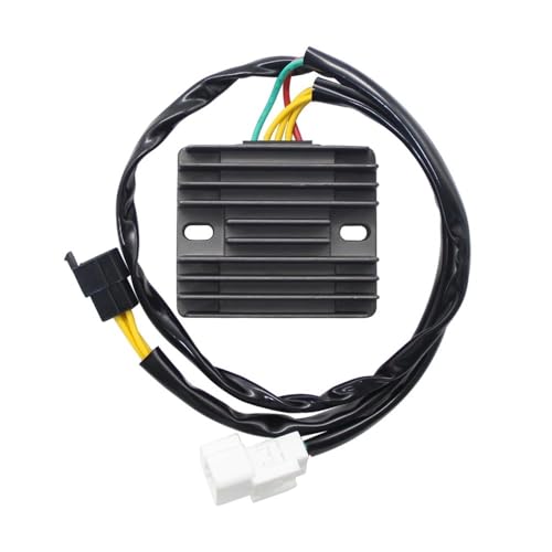 オートバイ用整流器電圧レギュレータ充電器 プラグ付き XL125V 125 2007 2008 2009 2010-2016 31600-KPC-D51に適合