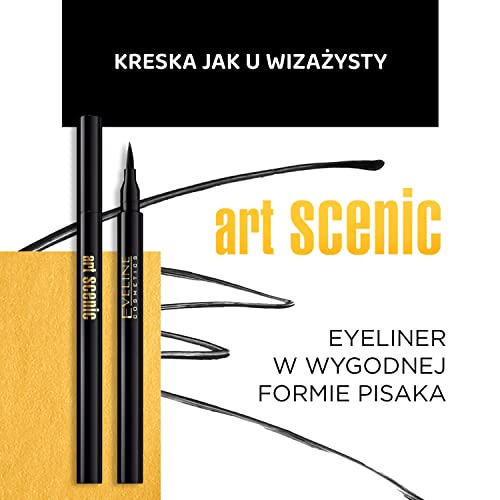 Eyeliner marcador Negro Eveline Cosmetics miniatura 3