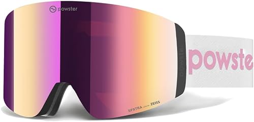 Miniatura 3 de Ski Goggles Snow OTG Snowboard Goggles Magnetic Interchangeable Lens Frameless UV Protection Anti-fog mobile Skating