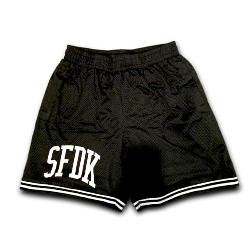 SFDK Short de sport noir idéal pour vos séances de running en plein air