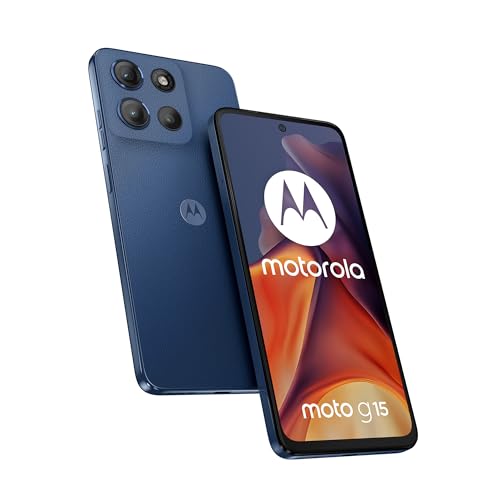 Motorola Moto g15 128 Go, Smartphone debloqué, écran 6,72