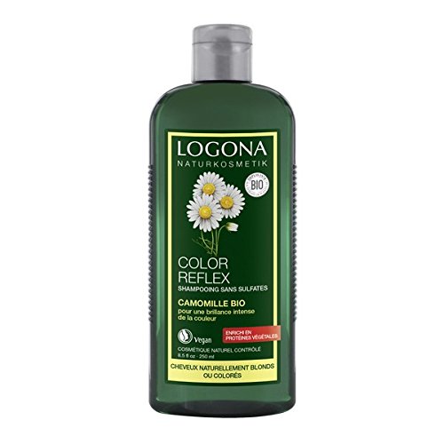 Logona - Color Reflex Shampoo with Chamomile 250ml 250 Ml - Lot of 3 - Price Per Lot - Fast Delivery
