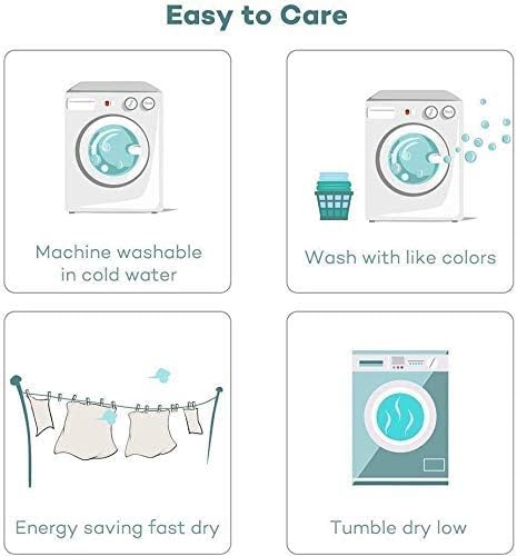 Miniatura 3 de Cruiz - Juego de sábanas de algodón egipcio de 600 hilos, para colchón de tamaño king (76" x 80") para colchón de 14-16 pulgadas totalmente elástico