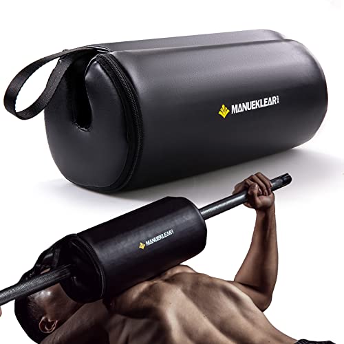 Hip Thrust Pad for Barbell 3.5" Thick Leather Olympic Barbell