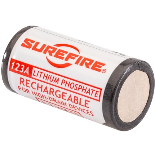 SUREFIRE 123A Rechargeable Batteries Includes Charger SFLFP123-KIT - Thumbnail 4